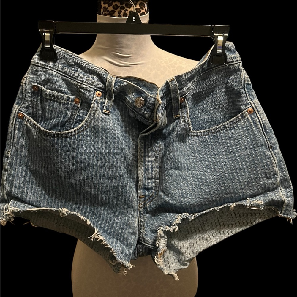 Levi’s cut off Denim Blue Women's Shorts